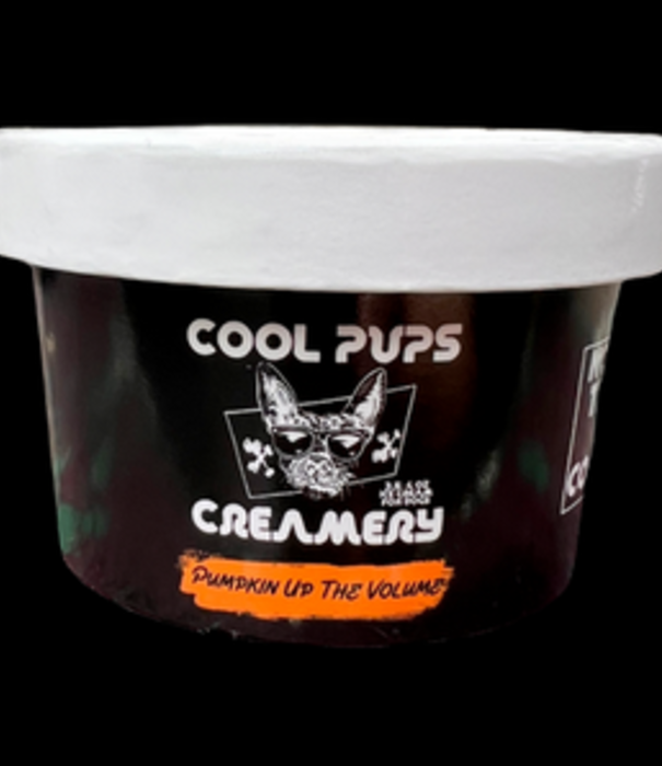 Cool Pups Creamery, Dog Treats, Pumpkin Up the Volume 4oz