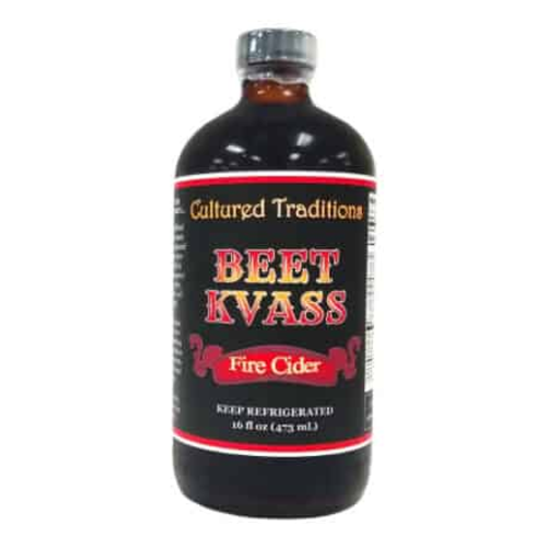 CULTURED TRADITIONS Cultured Traditions Beet Kvass, Fire Cider, 16oz.