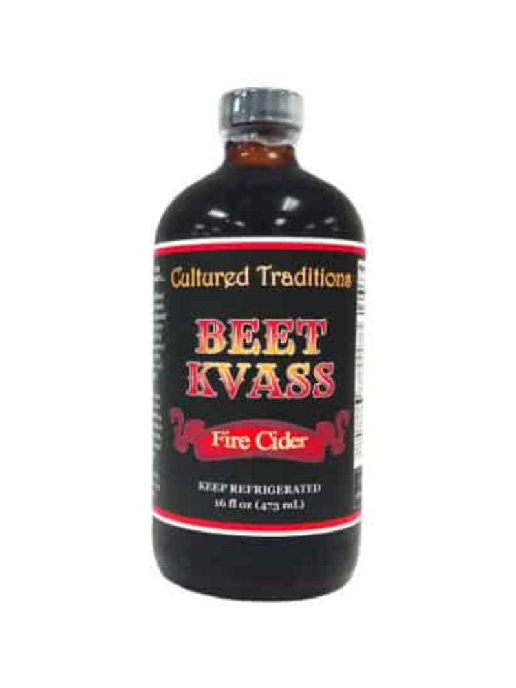 CULTURED TRADITIONS Cultured Traditions Beet Kvass, Fire Cider, 16oz.
