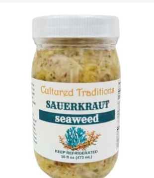 Cultured Traditions Seaweed Kraut, 16oz.