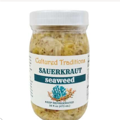 CULTURED TRADITIONS Cultured Traditions Seaweed Kraut, 16oz.