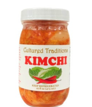 Cultured Traditions Kimchi, 16oz.