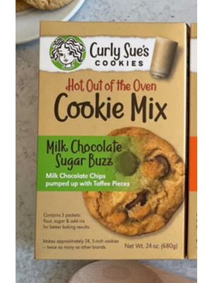 Curly Sue's Cookies Curly Sue's Cookie Mix, Milk Choc Sugar Buzz, 24oz.