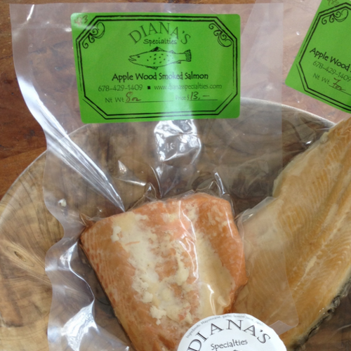 DIANA'S SPECIALTIES Diana's Specialties Applewood Smoked Salmon, 7.5oz.