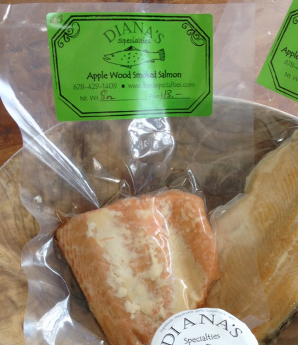 DIANA'S SPECIALTIES Diana's Specialties Applewood Smoked Salmon, 6oz.