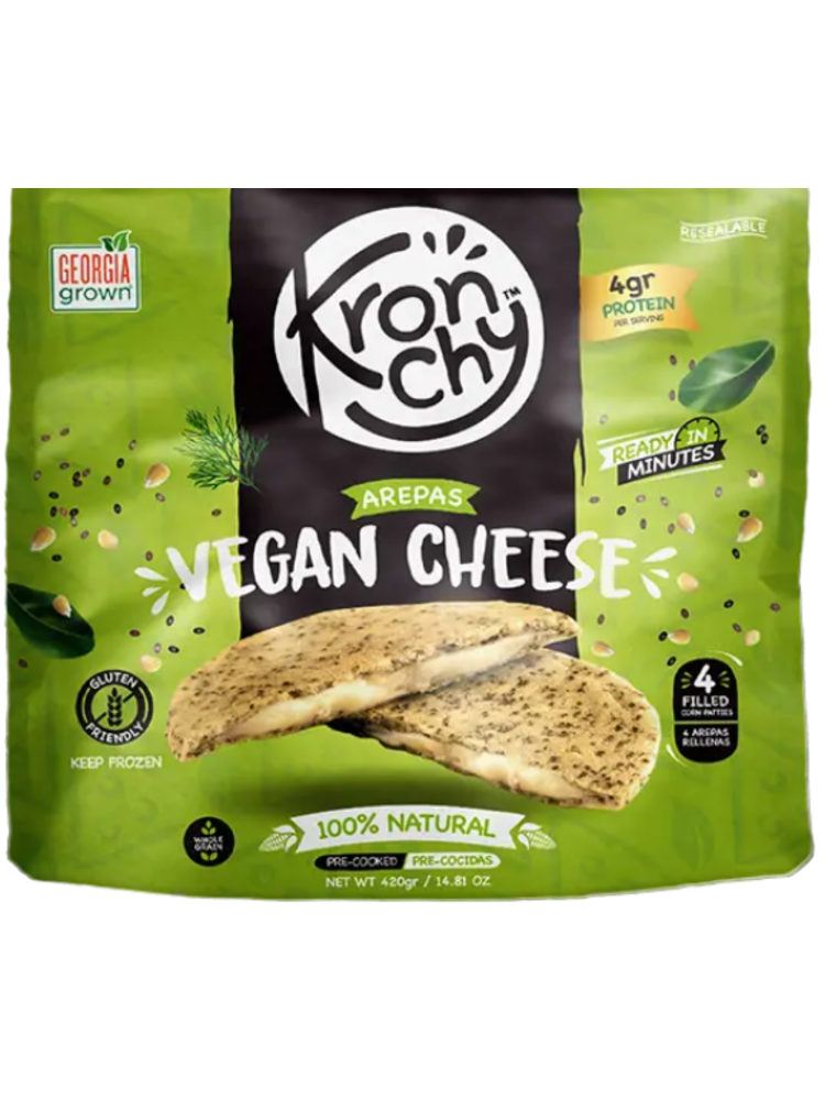 Kronchy Vegan Cheese Arepas