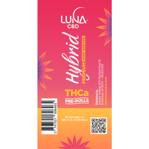 LUNA CBD Luna Weekend+ PINK RUNTZ, THCa PreRoll, 2pk, 1.5g LUNA CBD Luna Weekend+ PINK RUNTZ, THCa PreRoll, 2pk, 1.5g