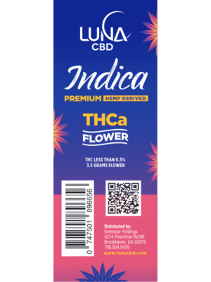 LUNA CBD Luna Weekend+ THCa Flower, ICE CREAM COOKIES, 3.5g