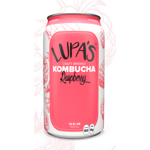 LUPA'S KITCHEN Lupa's Kitchen Raspberry Delight Kombucha, 12oz.