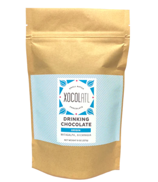 Xocolatl Single Origin Nicaragua Drinking Chocolate, 8oz.