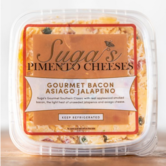 Suga's Pimento Cheese, Bacon Asiago w/Jalapeño, 8oz.