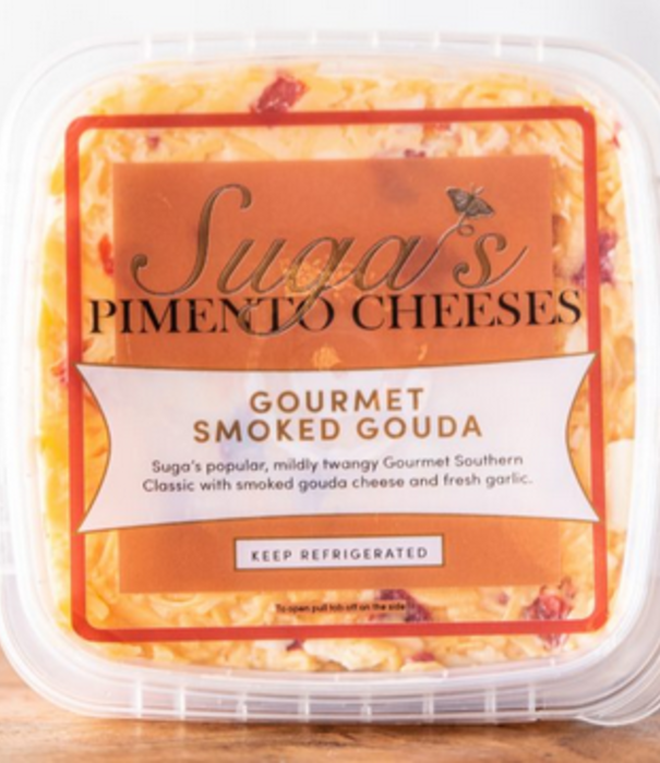 Suga's Pimento Cheese, 8oz Smoked Gouda