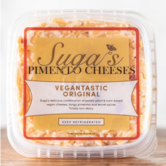 Suga's Pimento Cheese, Vegan, Original, 8oz.