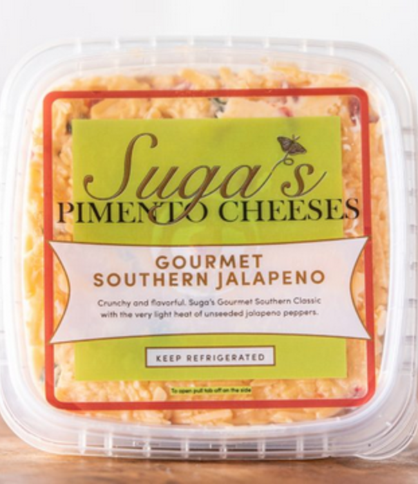 Suga's Pimento Cheese, 8oz Jalapeno