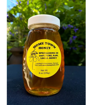 Hometown Honey, Glass Jar, 8oz.