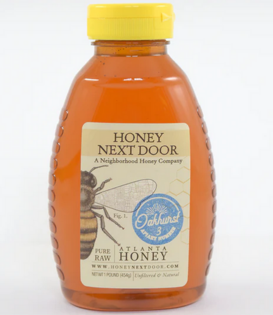 Honey Next Door Raw Honey, Brookhaven, 1lb.
