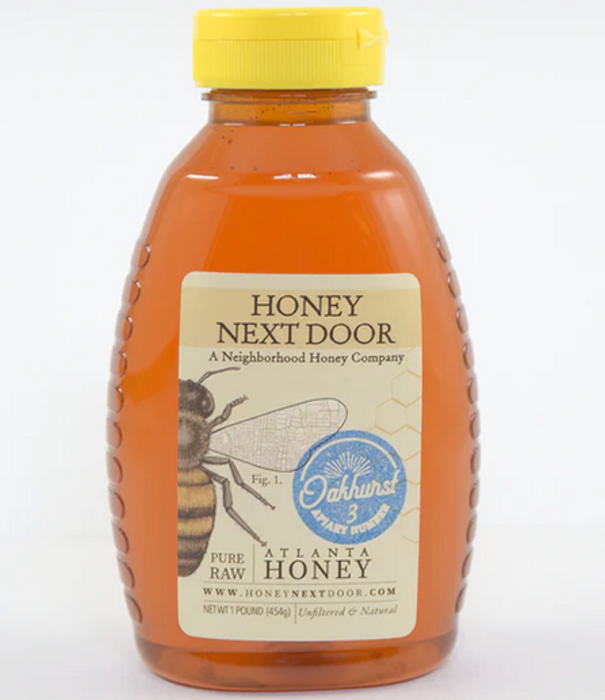 Honey Next Door Raw Honey, Brookhaven, 1lb.