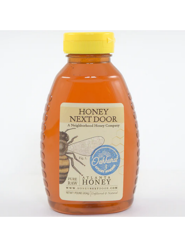 Honey Next Door Raw Honey, Brookhaven, 1lb.