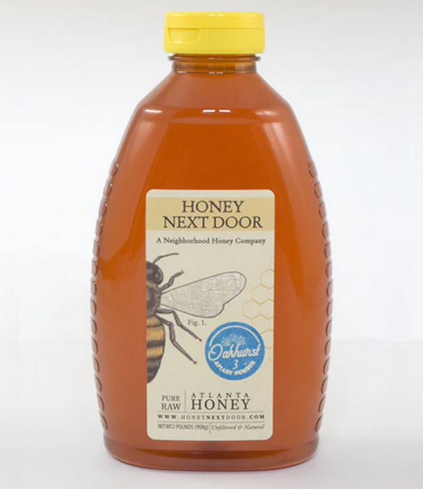 Honey Next Door Raw Honey, Candler Park, 2lb.