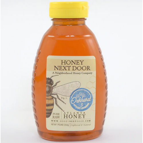 Honey Next Door Raw Honey, Inman Park, 1lb.