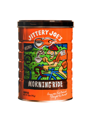 JITTERY JOE'S Jittery Joe's Morning Ride Org. Whole Bean Coffee, 12oz.