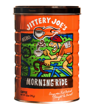 Jittery Joe's Morning Ride Org. Whole Bean Coffee, 12oz.