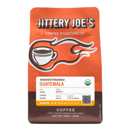 JITTERY JOE'S Jittery Joe's Org.  Guatemalan Shade Grown Whole Bean Coffee, 12oz.