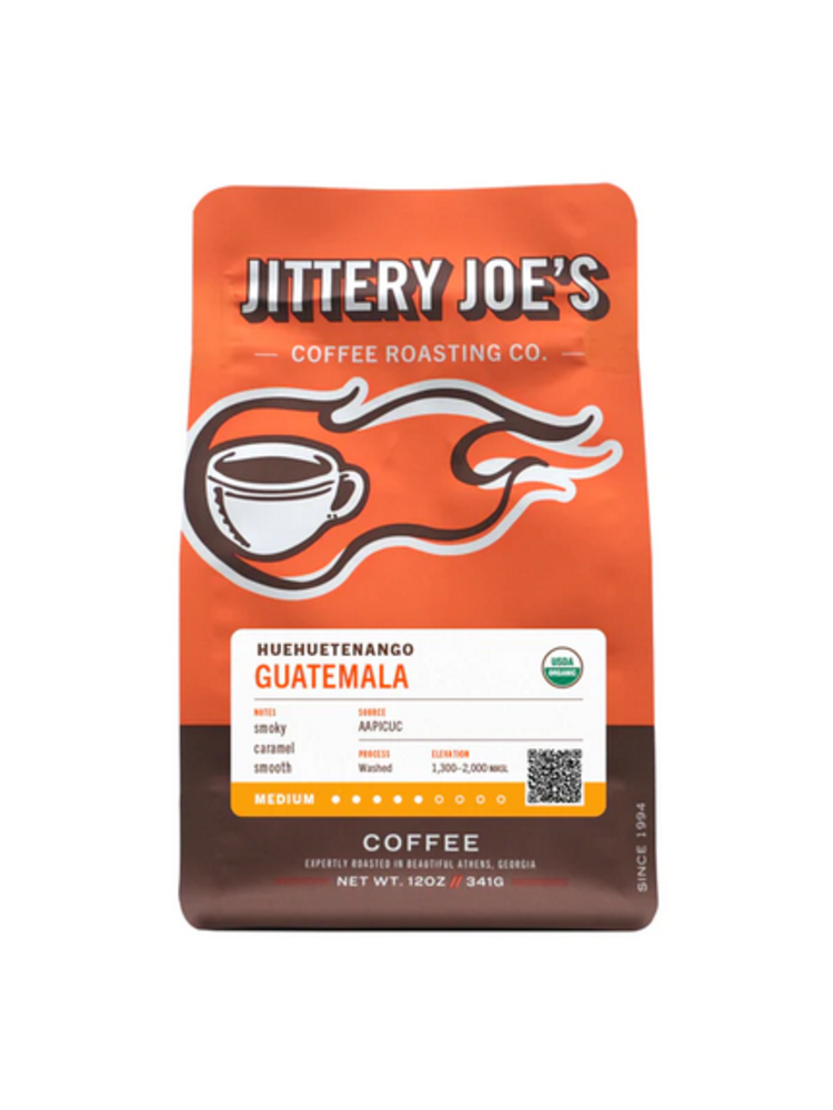 JITTERY JOE'S Jittery Joe's Org.  Guatemalan Shade Grown Whole Bean Coffee, 12oz.
