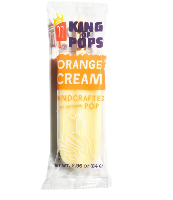 King of Pops Orange Cream, 3.2oz.