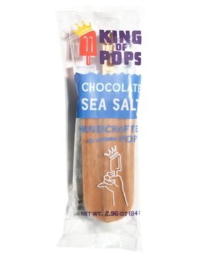 King of Pops Chocolate Sea Salt, 3.2oz.