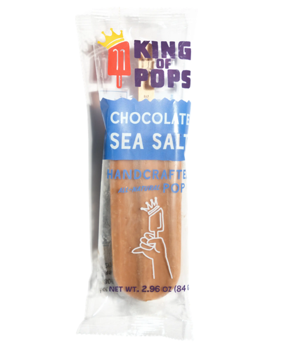 King of Pops Chocolate Sea Salt, 3.2oz.