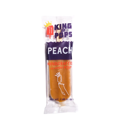 King of Pops Fresh Peach, 3.2oz.