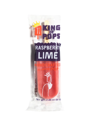 King of Pops Raspberry Lime, 3.2oz.