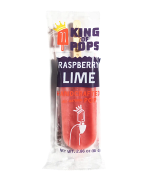 King of Pops Raspberry Lime, 3.2oz.