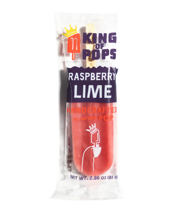 King of Pops Raspberry Lime, 3.2oz.