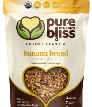 Pure Bliss Organics Banana Bread Granola, 11oz.