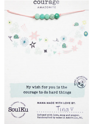 SoulKu Little Wishes NK - Amazonite - Courage