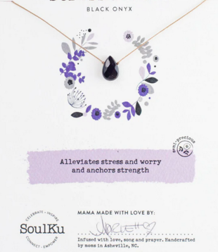 SoulKu Soul-Full NK Black Onyx - Stress Relief