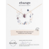 SoulKu Soul-Full NK Botswana Agate - Change