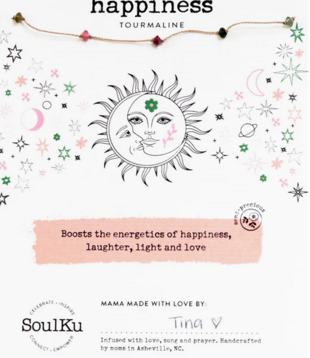 SoulKu Celestial NK Rainbow Tourmaline - Happiness