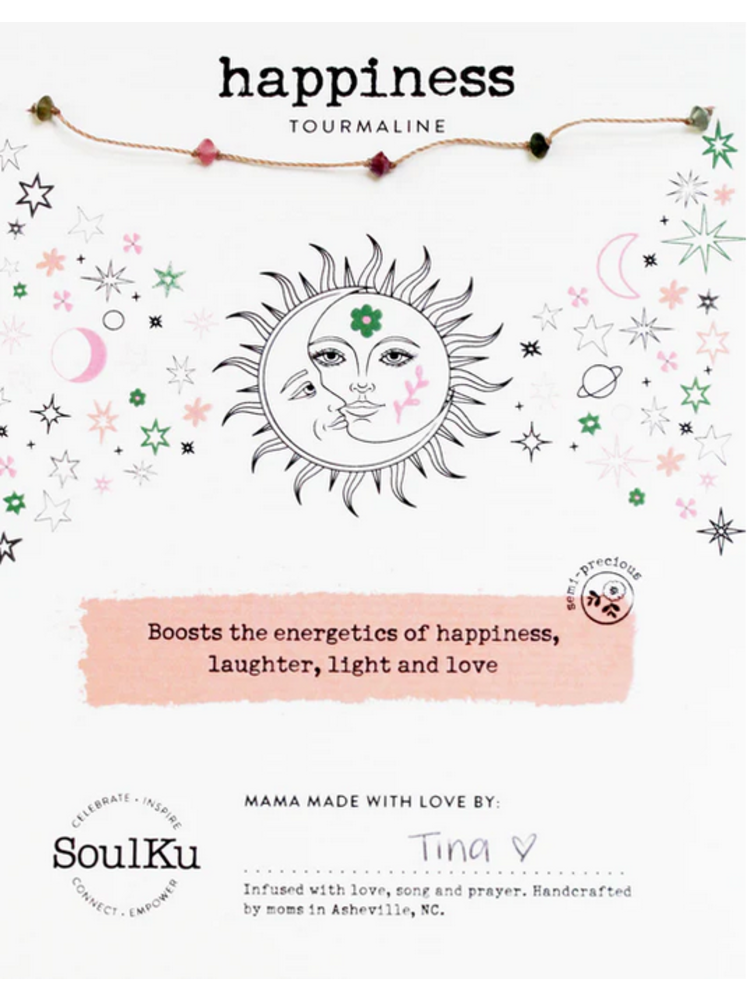 SoulKu Celestial NK Rainbow Tourmaline - Happiness