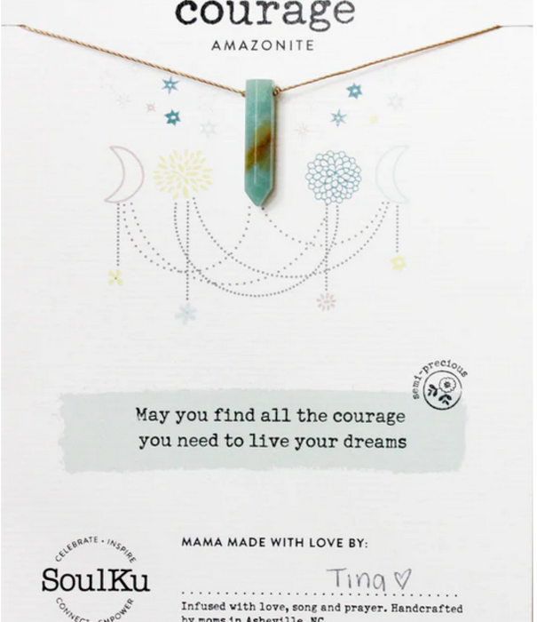 SoulKu Dream Necklace Amazonite - Courage