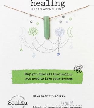 SoulKu Dream Necklace Green Aventurine - Healing