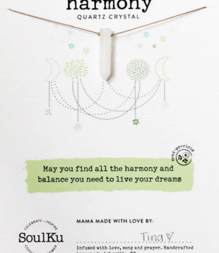 SoulKu Dream Necklace Quartz Crystal - Harmony