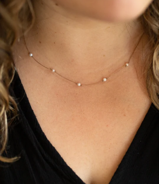 SoulKu Celestial Necklace Pearl, Goddess DISCO