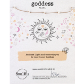 SoulKu Celestial Necklace Pearl, Goddess DISCO