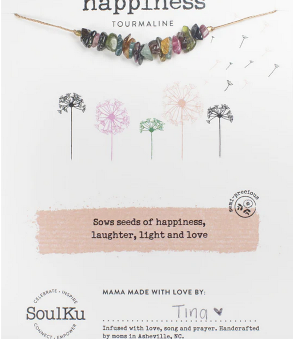 SoulKu Seed Tourmaline- Happiness