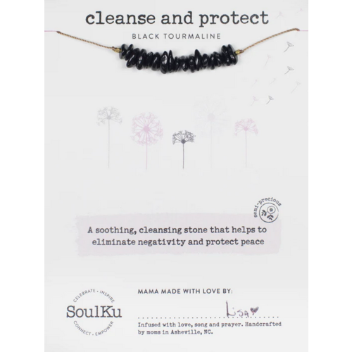 SoulKu Seed NK Black Tourmaline - Cleanse & Protect SoulKu Seed NK Black Tourmaline - Cleanse & Protect