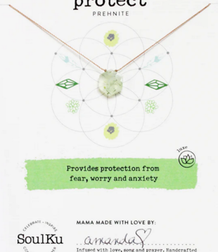 SoulKu Sacred NK Prehnite - Protect