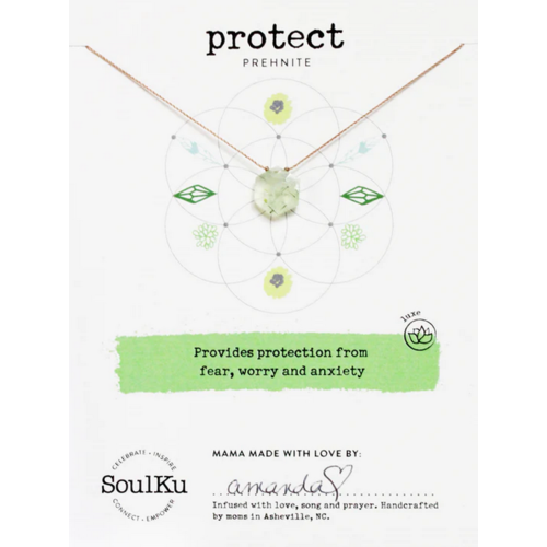 SoulKu Sacred NK Prehnite - Protect